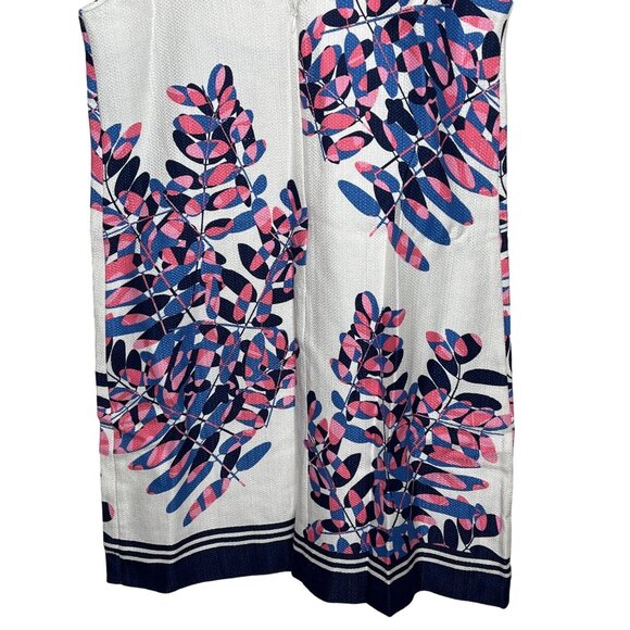 Taylor White Floral Shift Sundress Dress NWT Size 4 Small - Picture 9 of 13